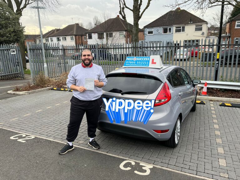 Bessam First Attempt Automatic Driving Test Pass