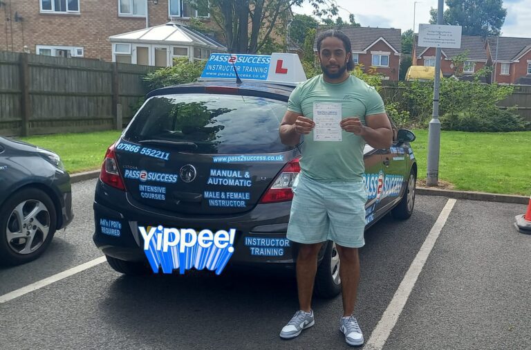 Ramsay First Attempt Manual Driving Test Pass