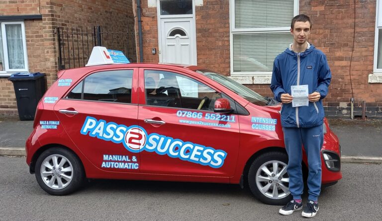 Bartosz First Attempt Automatic Driving Test Pass