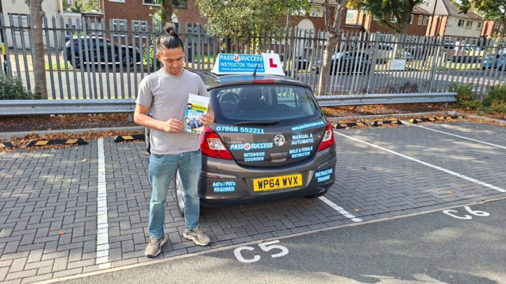 Sahil Soltani Passes Manual Driving Test First Time at Kingstanding – Pass2Success Driving School, Birmingham