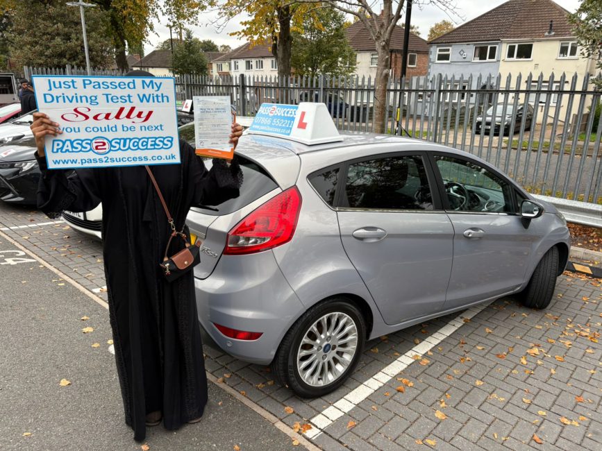 Nadia’s First-Time Pass: Automatic Driving Test Success with Pass2Success Birmingham