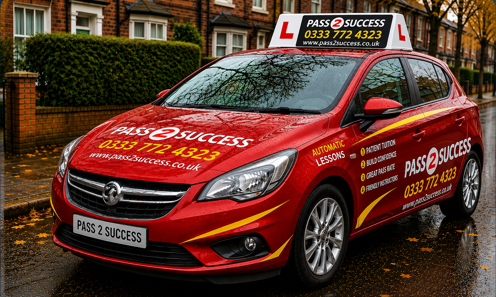 Pass 2 Success professional driving instructor