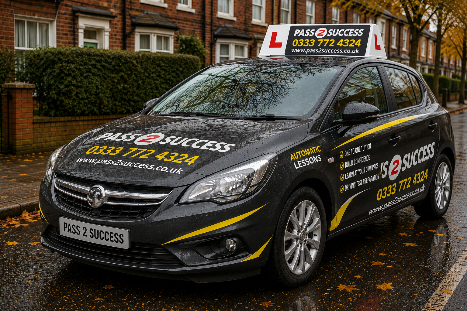 Pass 2 Success driving tuition in Birmingham