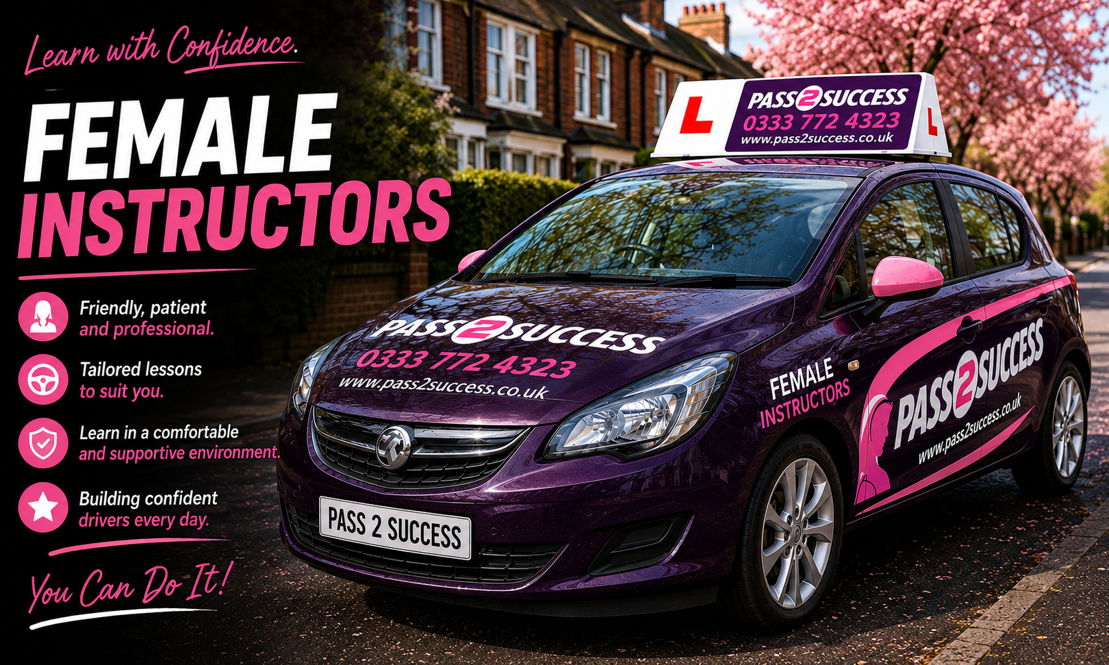 Female driving instructors in Birmingham