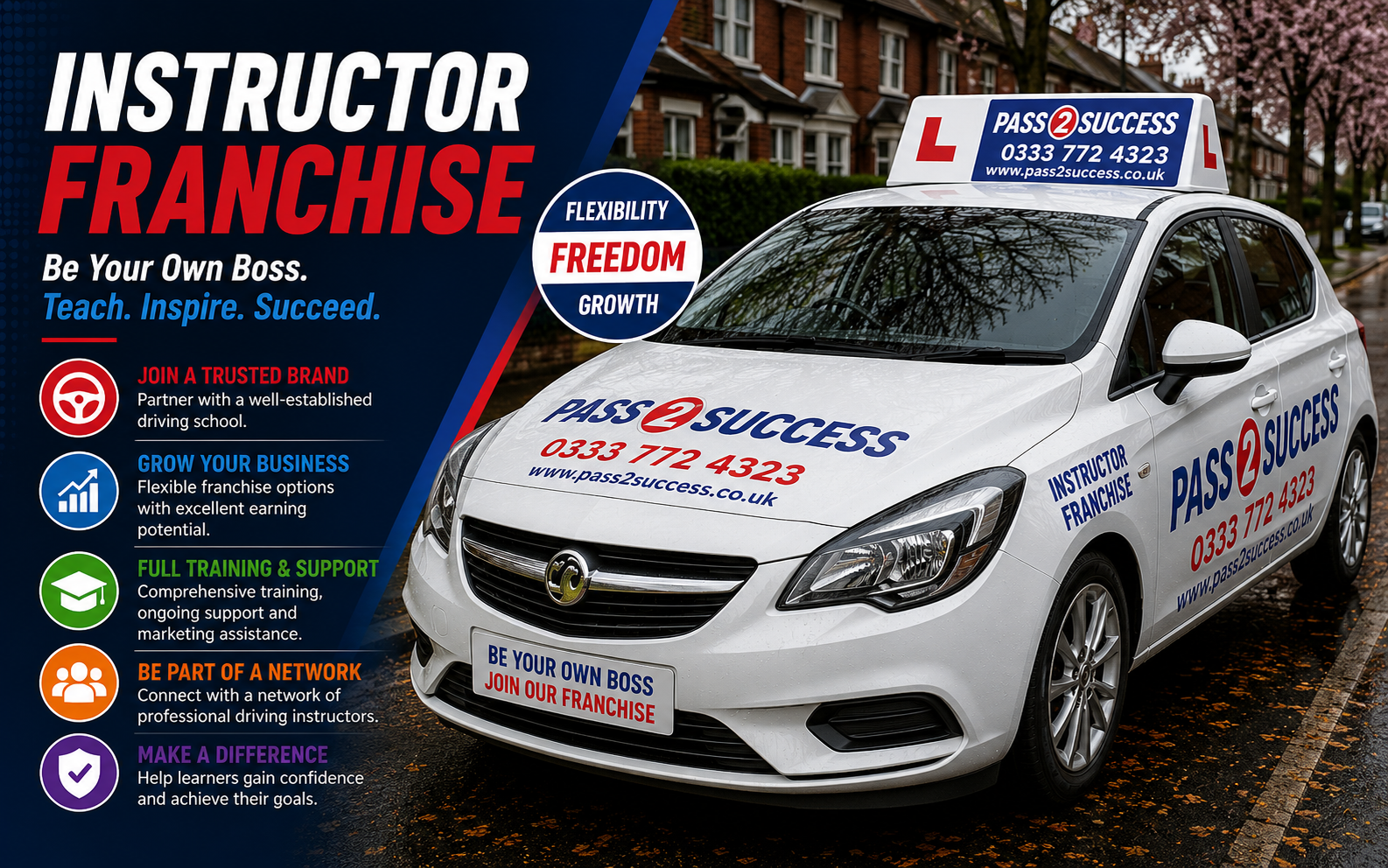 Driving instructor franchise opportunities in Birmingham